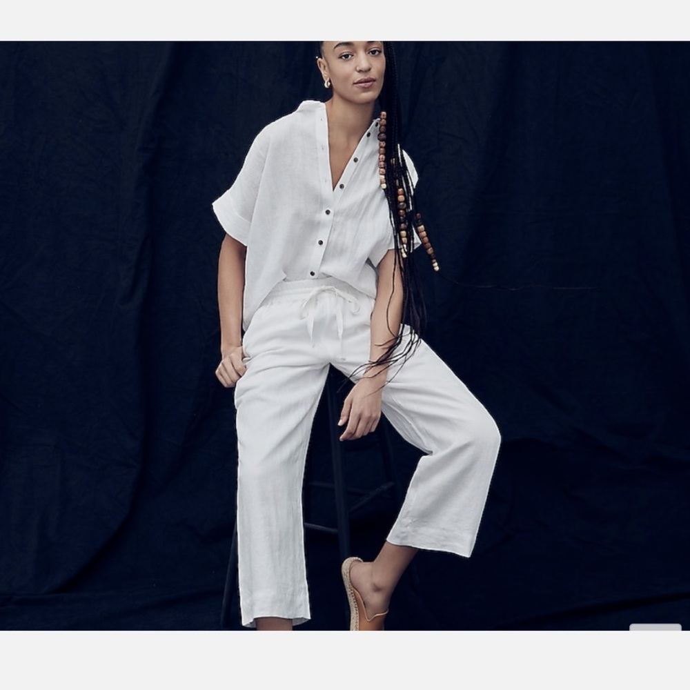 J Crew Baird McNutt linen shirt
